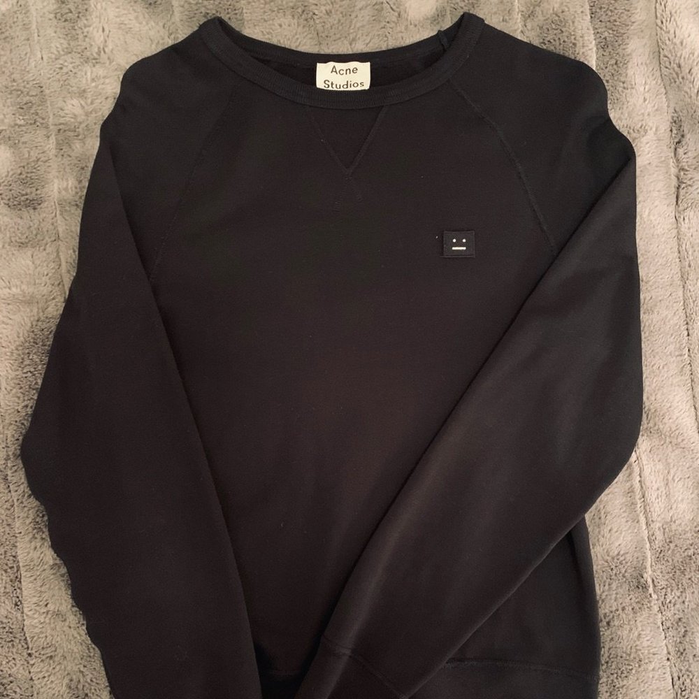 Acne Studios College Face Sweater